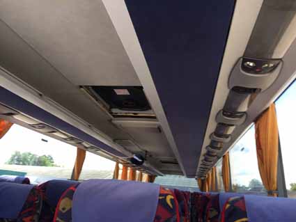 Освещение салона